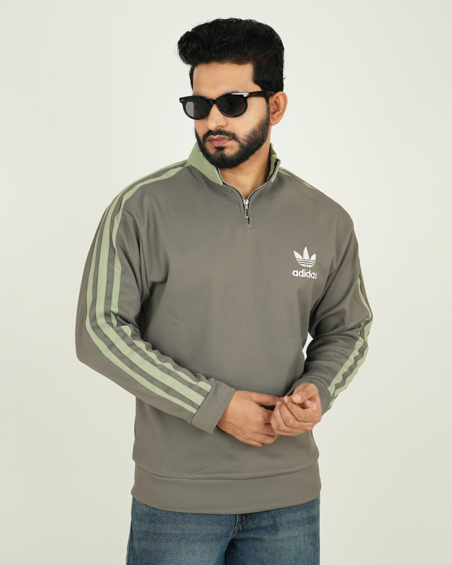 Premium High GSM Half Zipper Sweatshirt